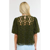 Top Ivy Embroidered - Khaki Floral