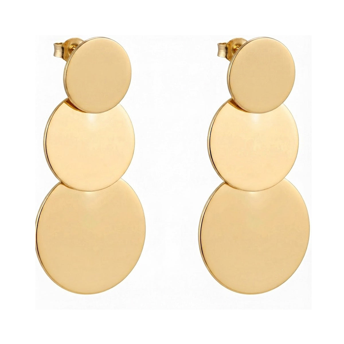 Earring Drop Gold - Eliana