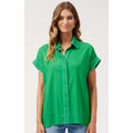 Top Positano Contrast Shirt - Green