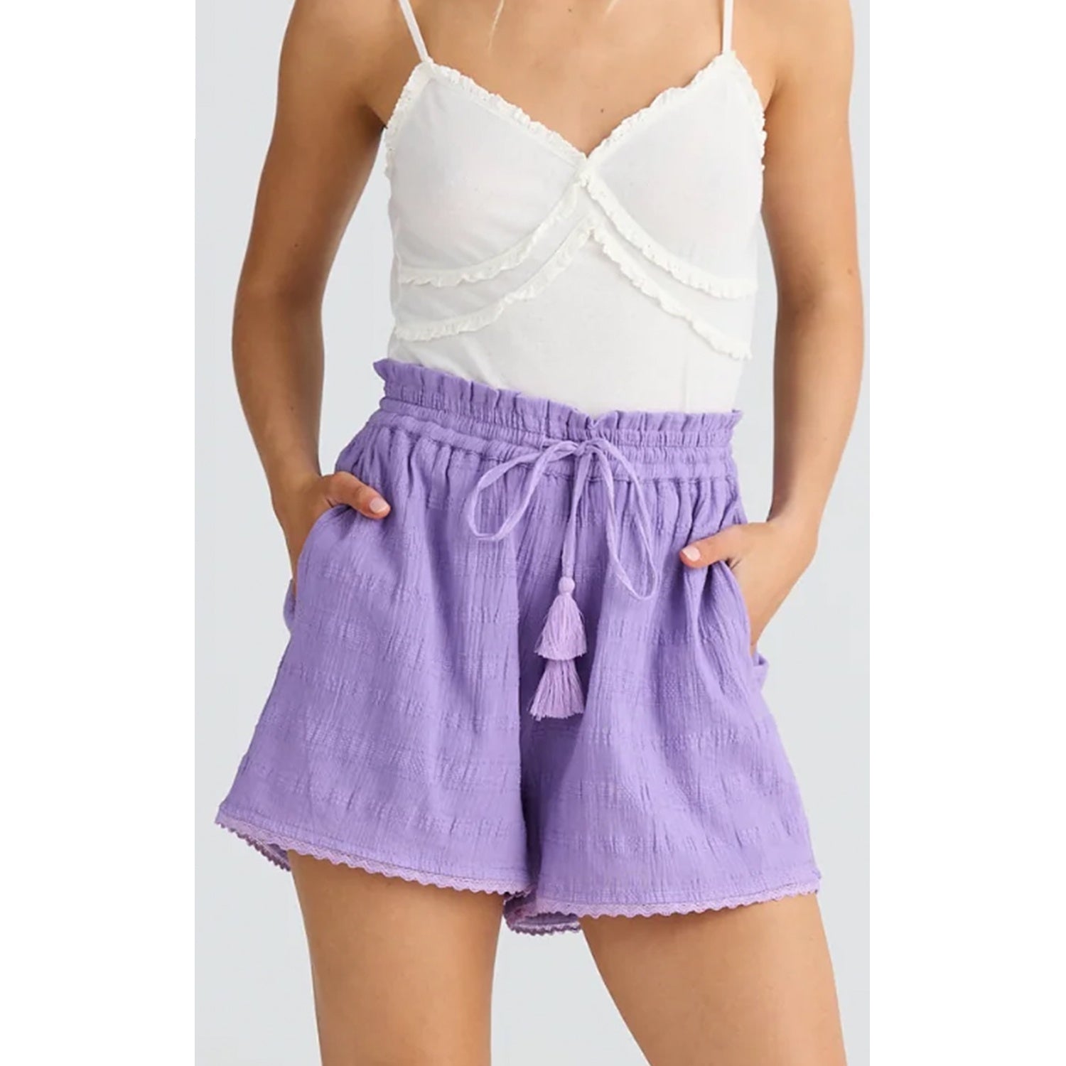Shorts Leilani - Lilac Breeze