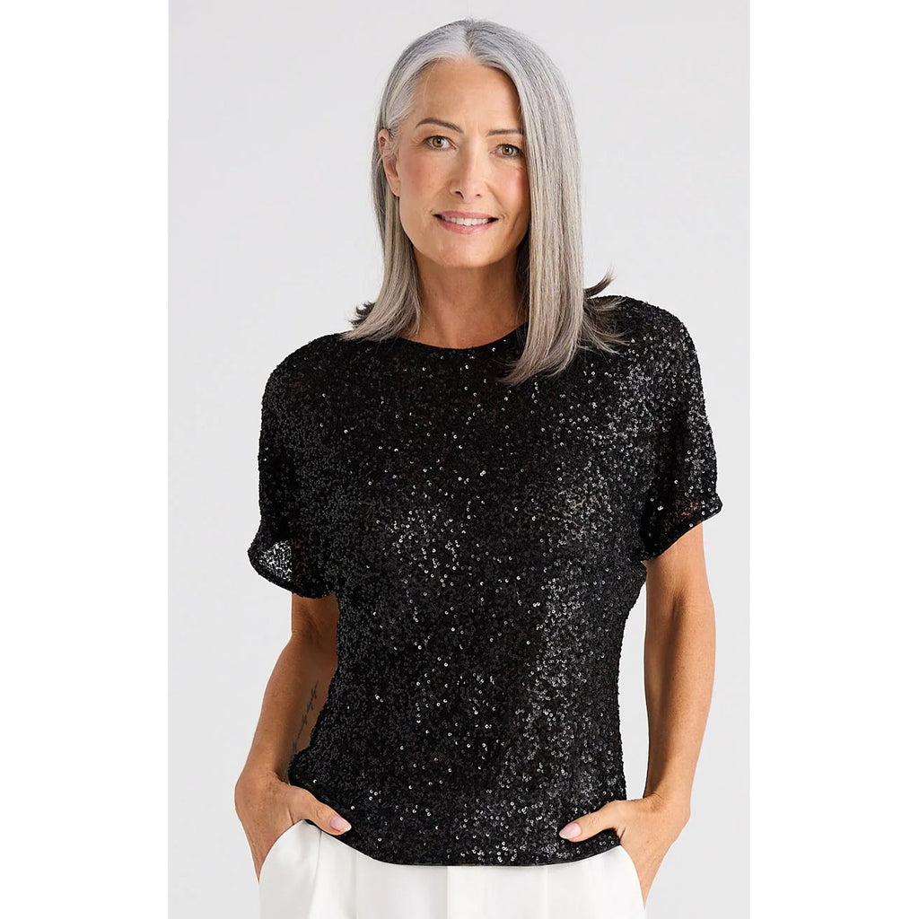 Top Glimmer - Black
