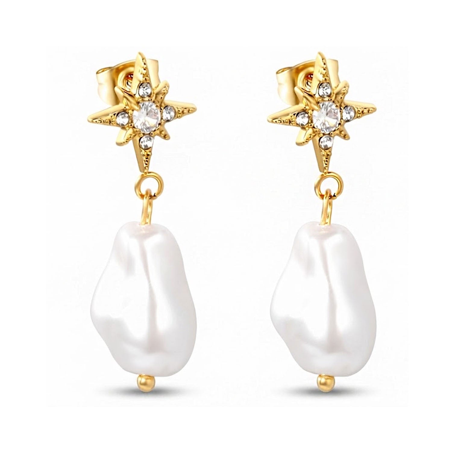 Earring Drop Gold - Haven