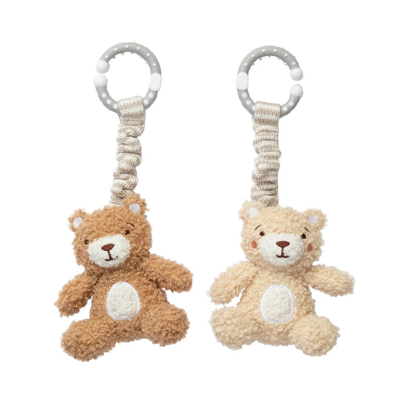Stroller Toy Two Pack - Cuddly Bears