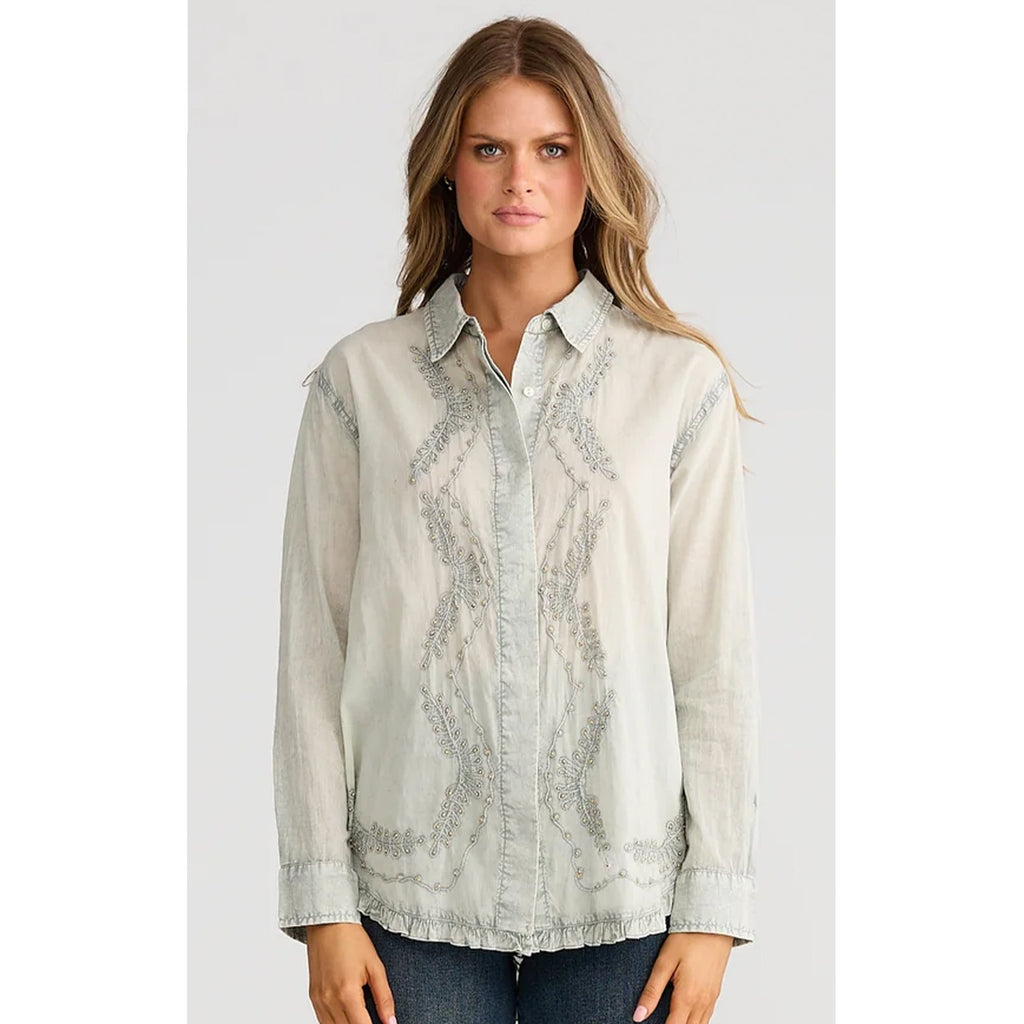 Top Sienna Shirt - Moss