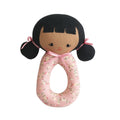 Grab Rattle Audrey Posy Heart