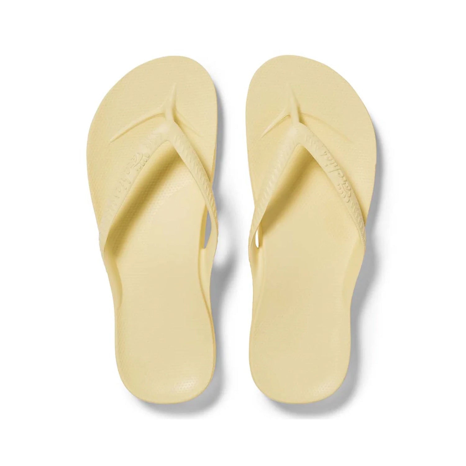 Arch Support Thongs - Classic - Lemon