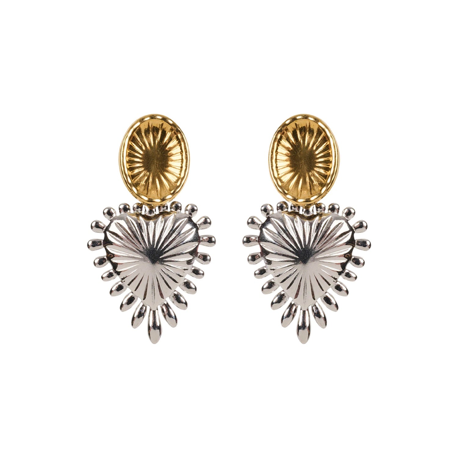 Earrings Francia - Heart Mix