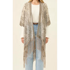 Cape Navi Velvet - Stone