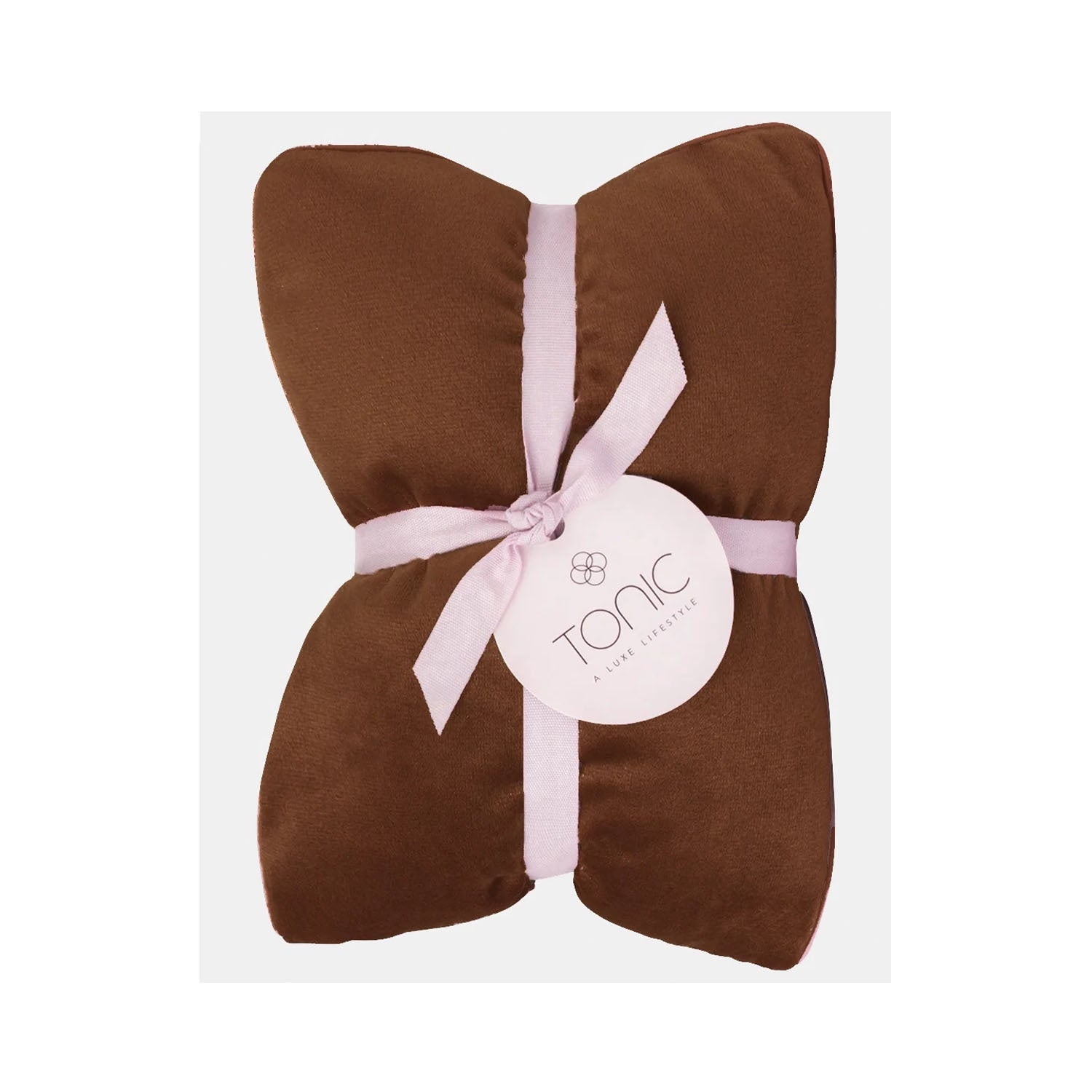 Heat Pillow Velvet Toasted Cinnamon
