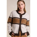 Cardigan Ellery - Caramel Stripe