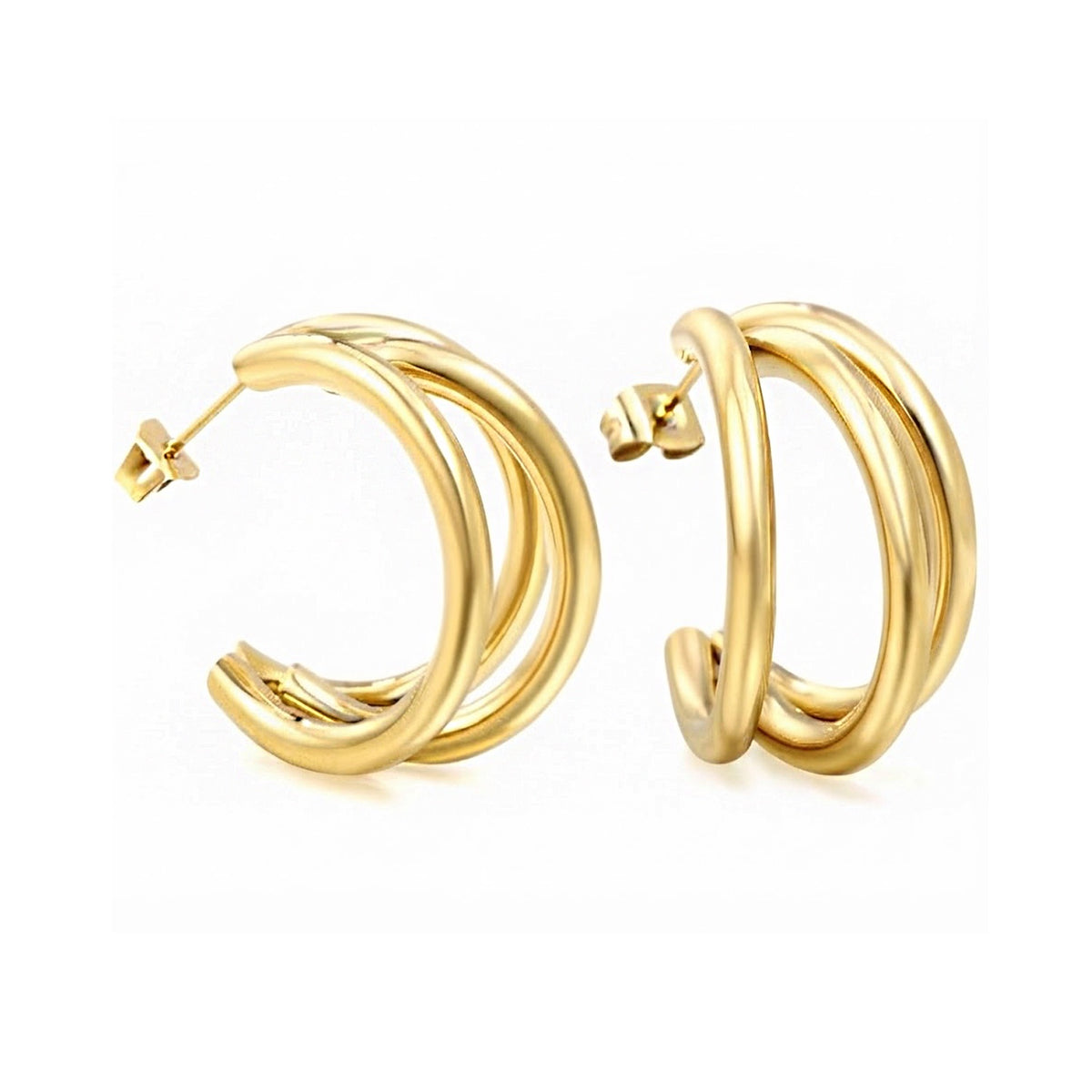 Earring Hoop Gold - Estelle