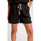 Short Maris Splice - Black / Tusk