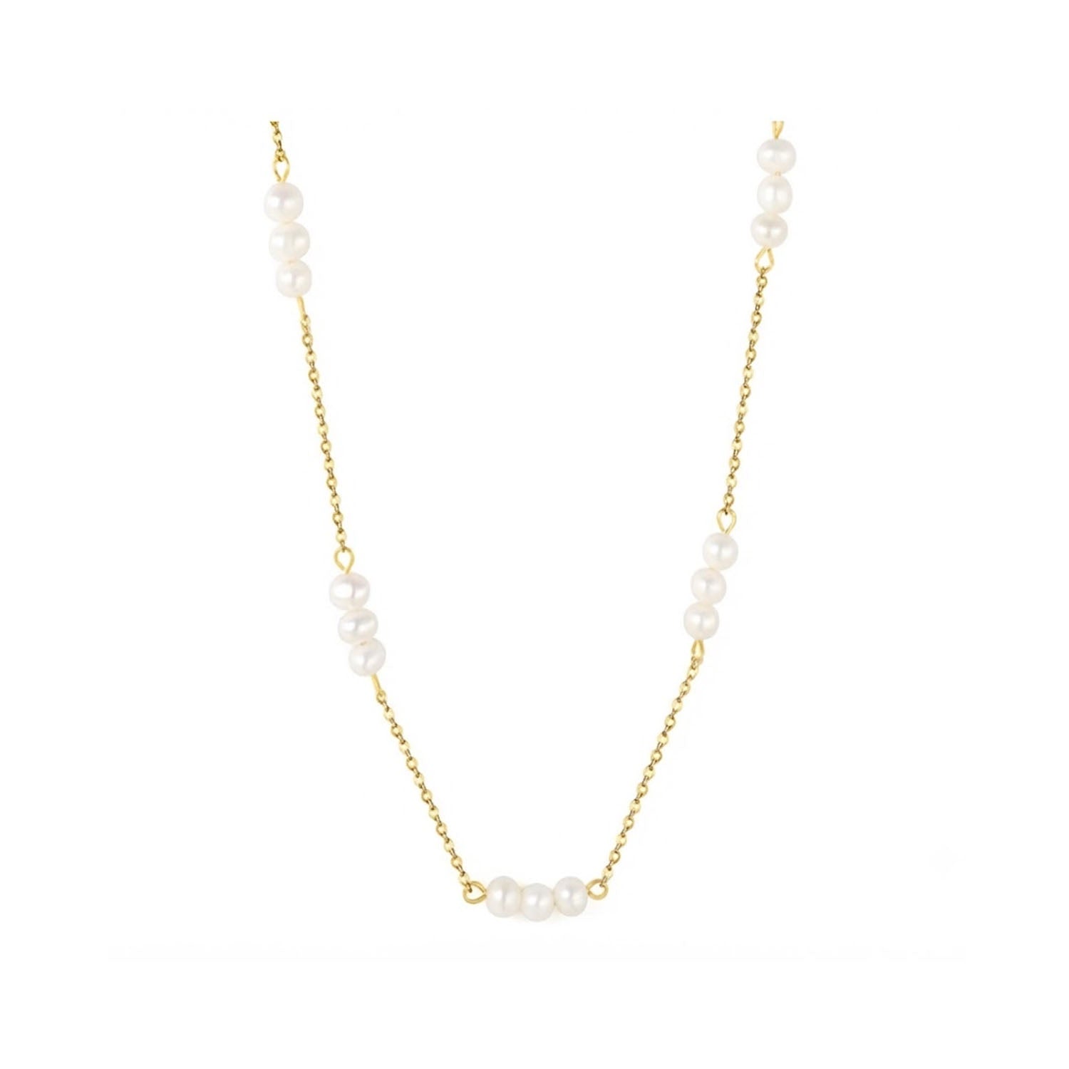 Necklace Gold Pearl - Eleni