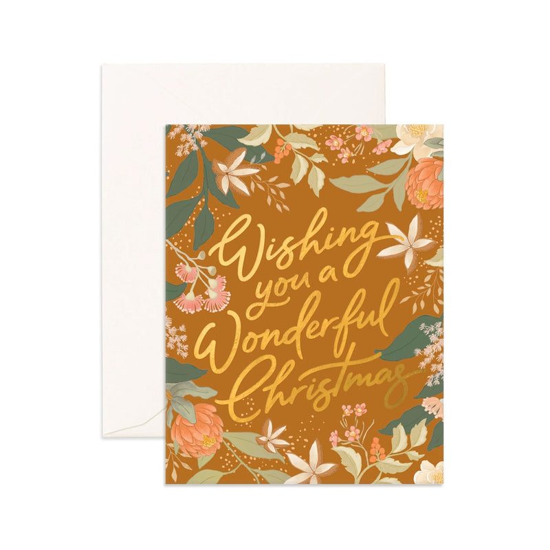 Card Wonderful Christmas Botanika