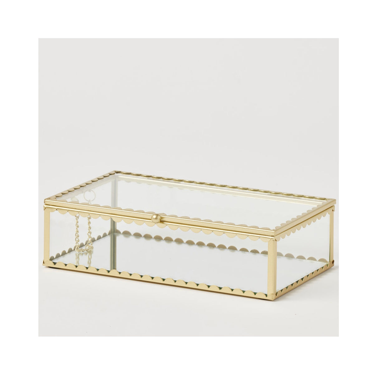 Jewellery Box Lume Mirrored - Rectangle