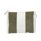 Pouch Terry Beach The Vacay Olive Stripe