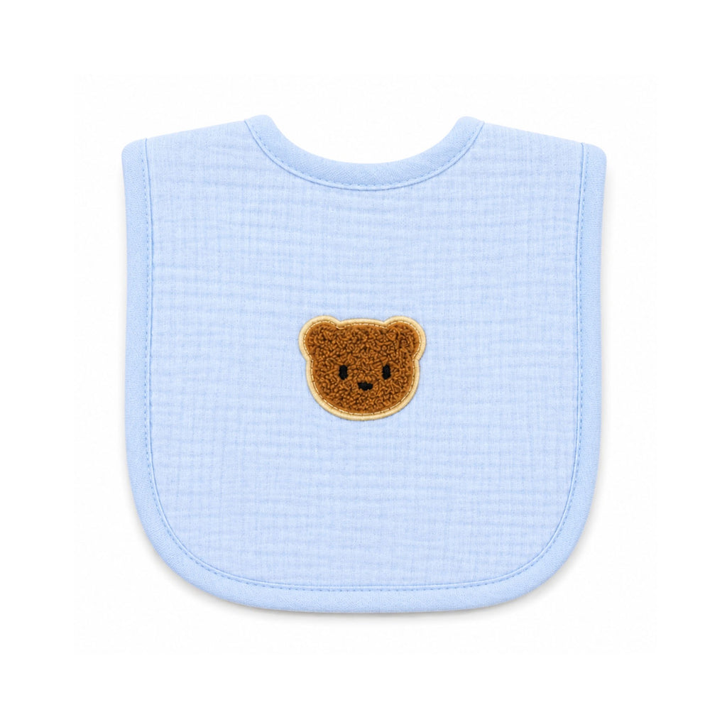 Bib Teddy - Blue