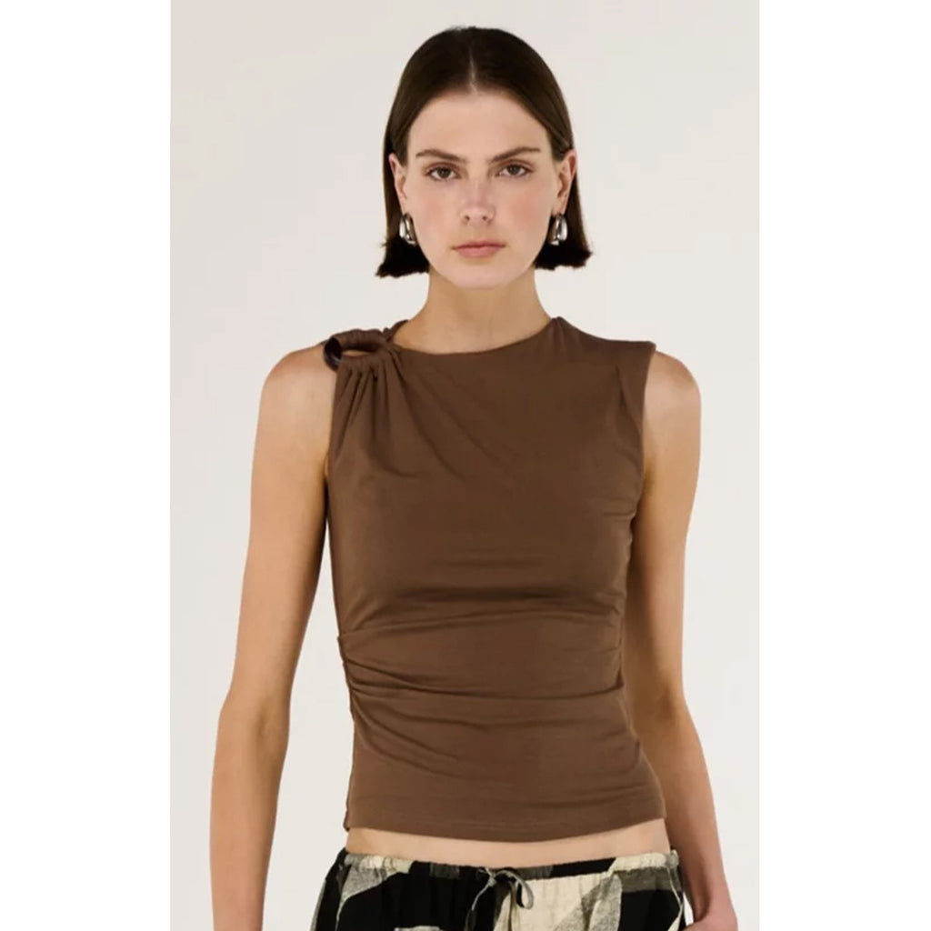 Top Blair Hardware Tank - Chocolate