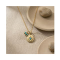 Necklace December Birthstone - Inner Compass Turqoise