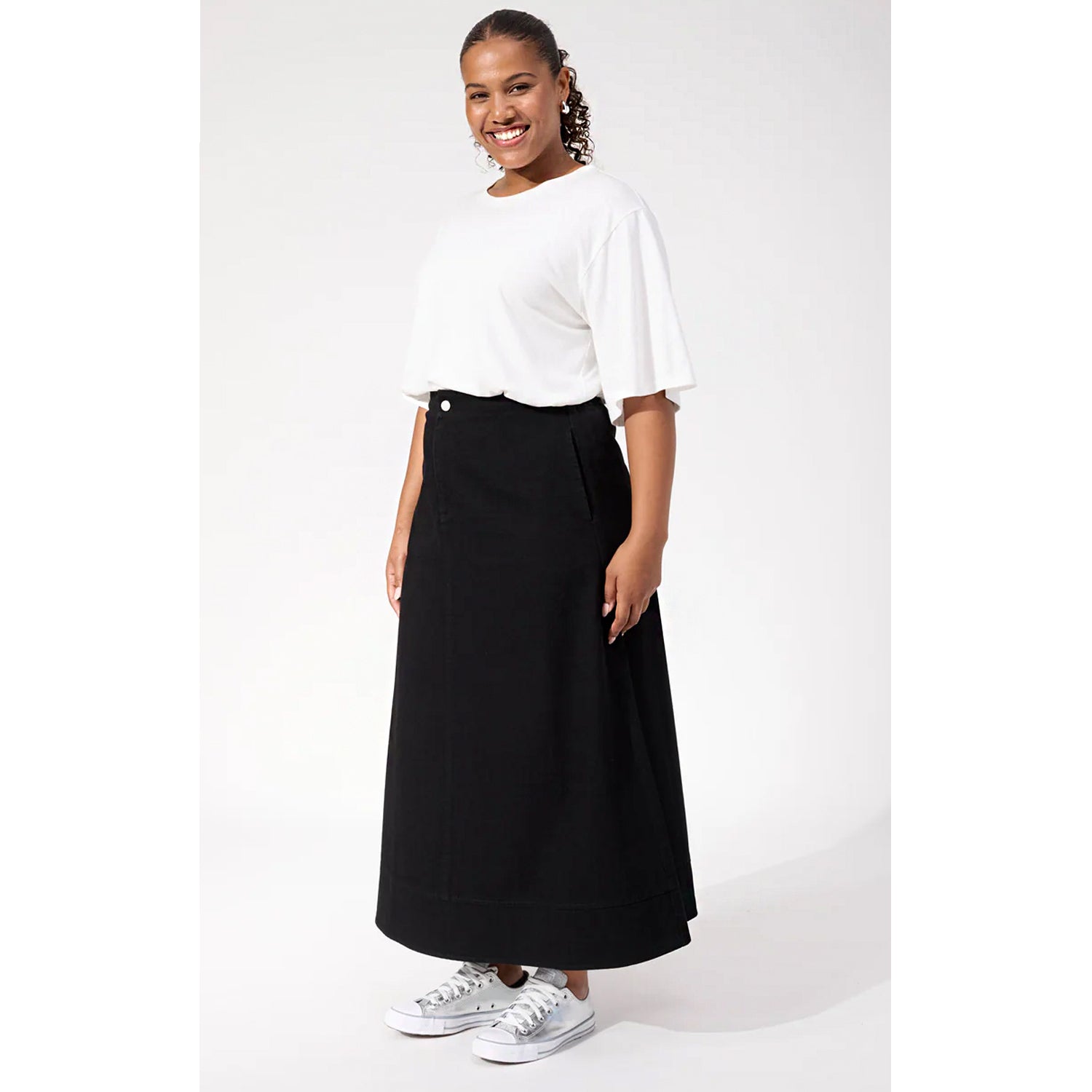 Skirt Denver Denim - Black