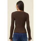 Top Darby Knit - Chocolate