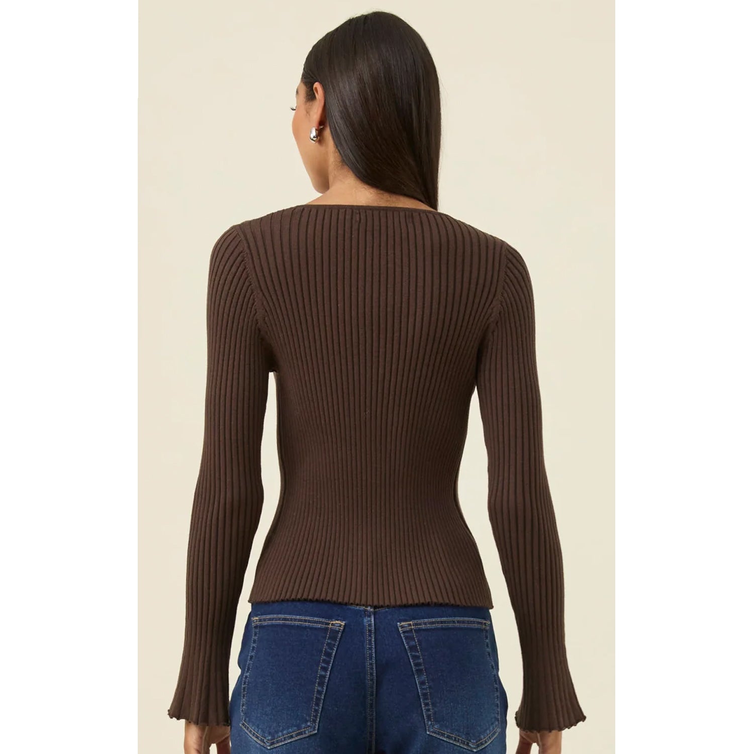 Top Darby Knit - Chocolate
