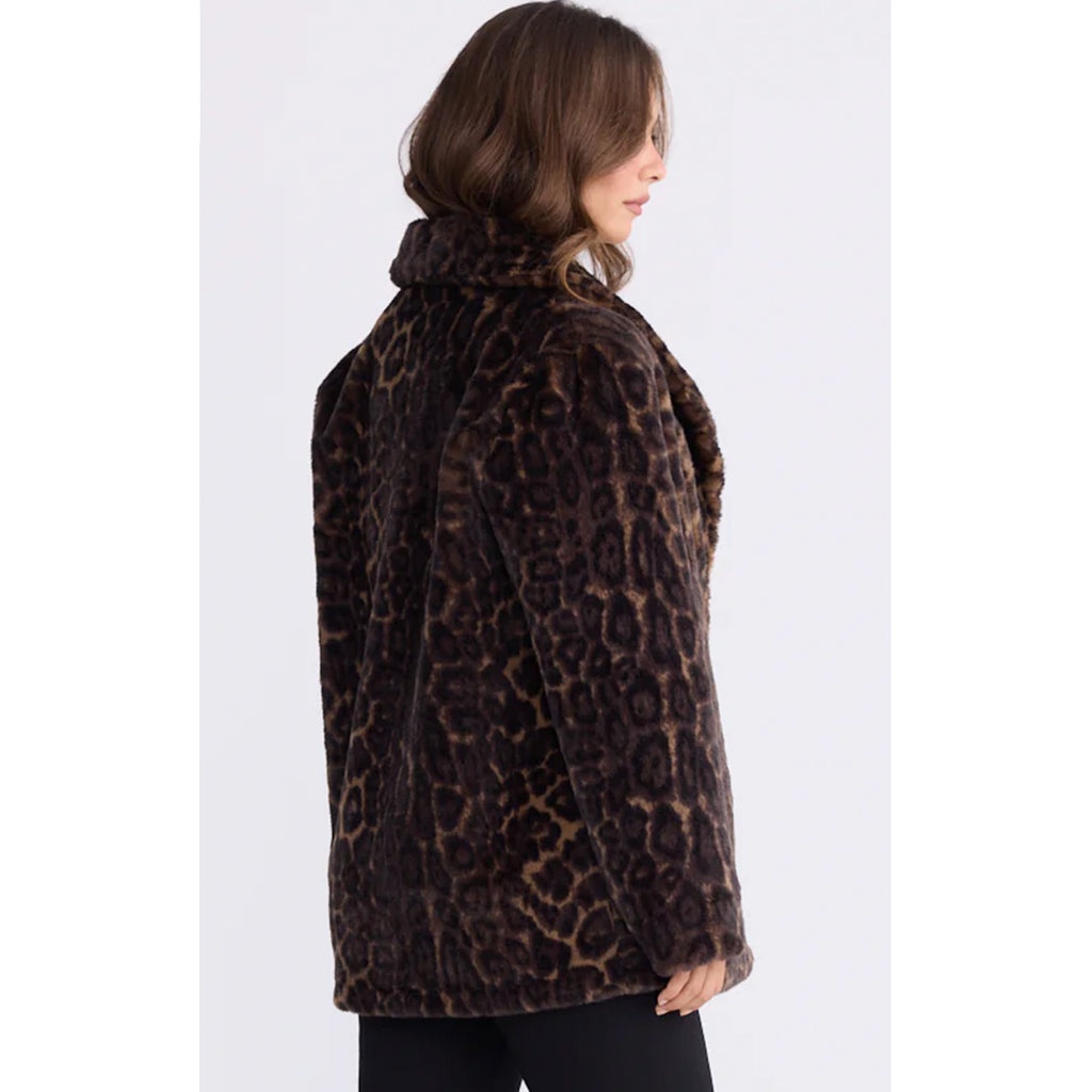 Jacket Katerina Fur - Leopard