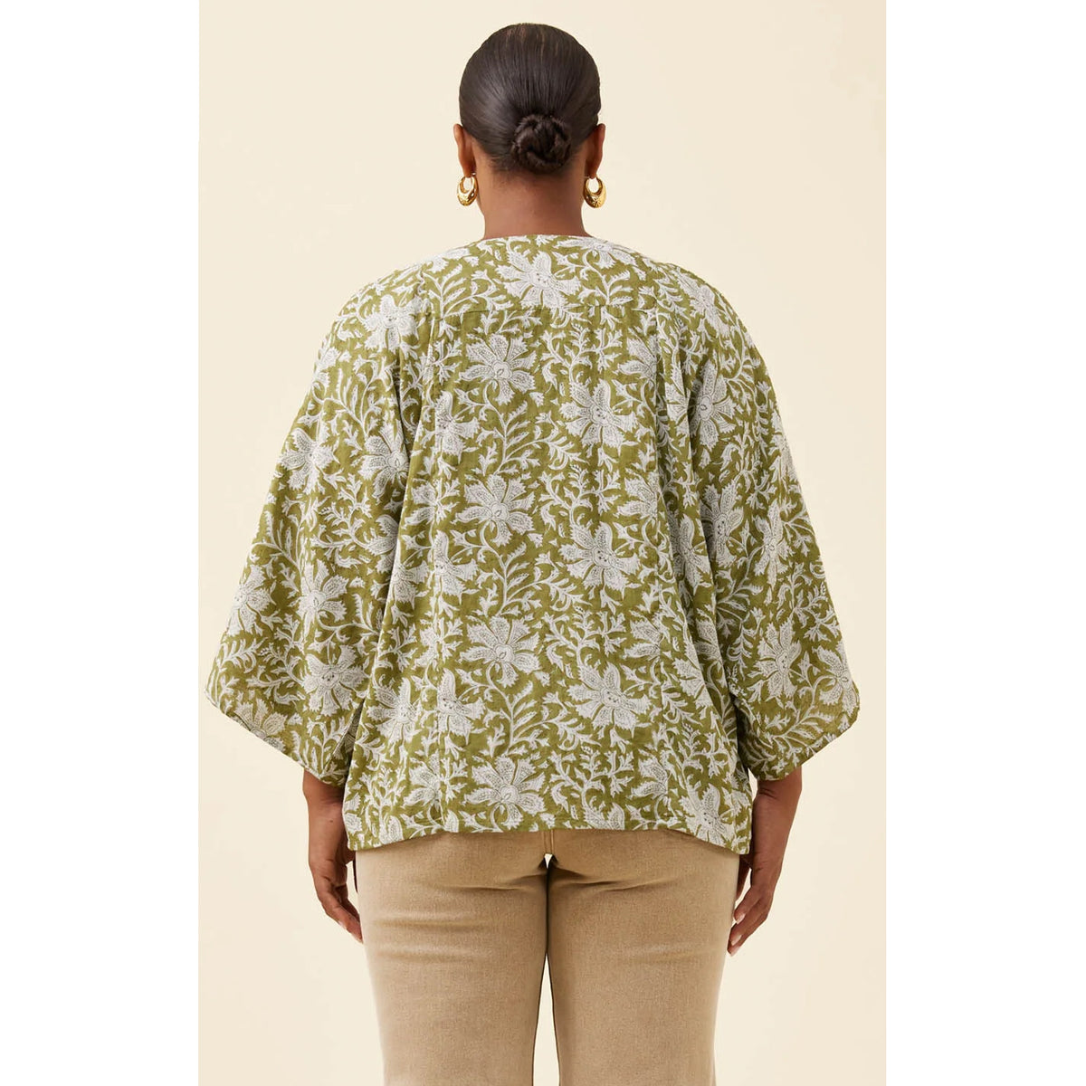 Top Wilma Blouse - Olive
