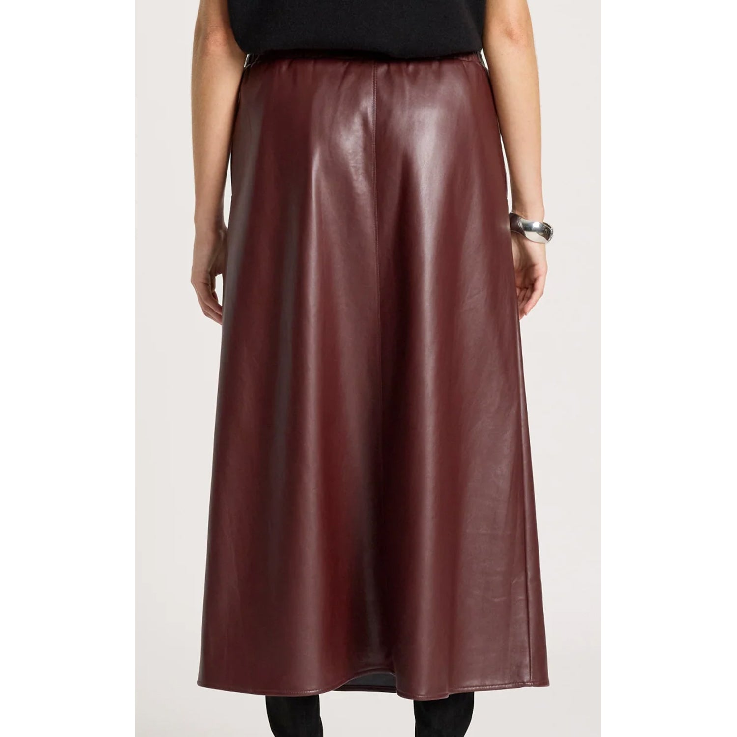 Skirt Amina Mahogany