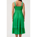 Dress Midi Positano Contrast - Green