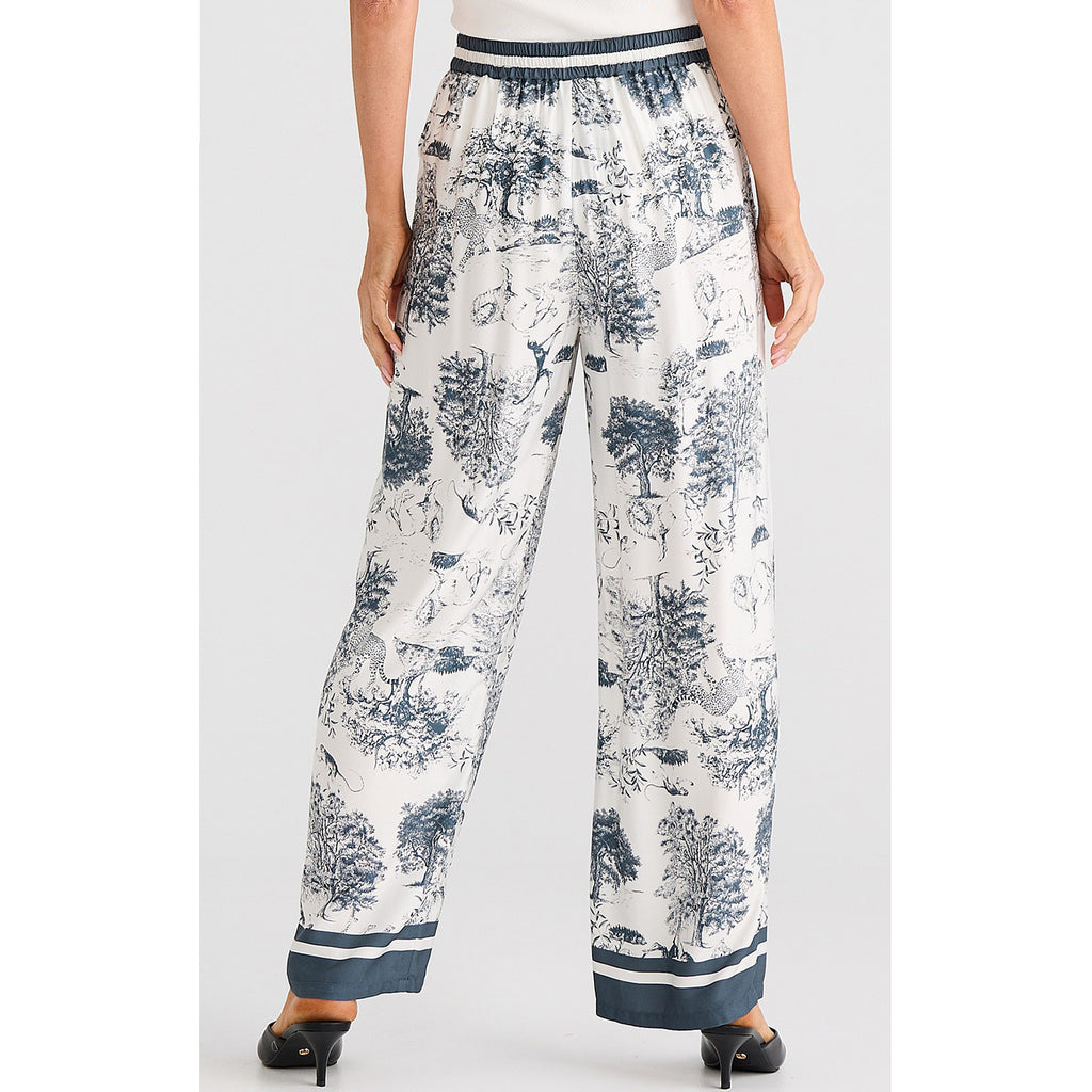 Pant Glenda - Slate Toile