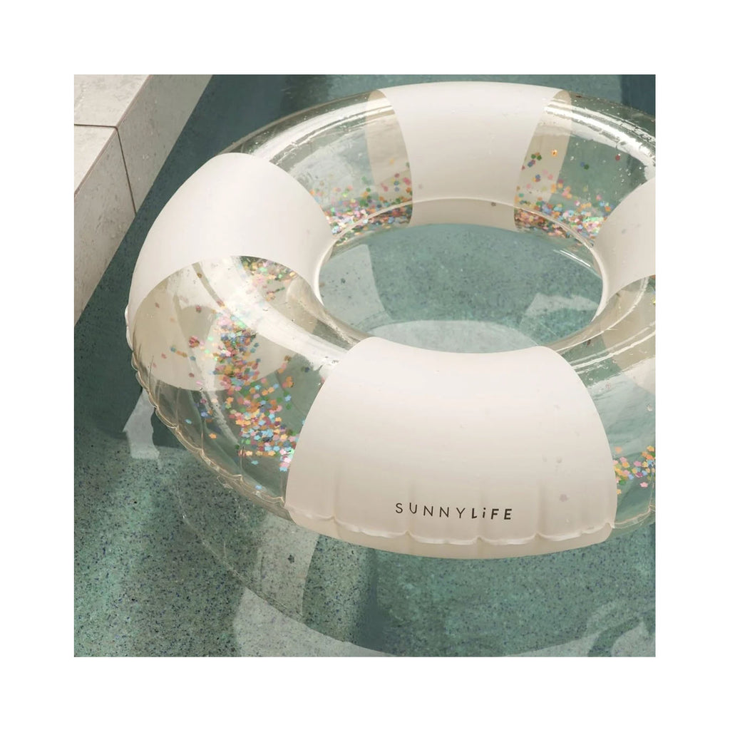 Pool Ring Mini Tube - Cotton Candy Stripe