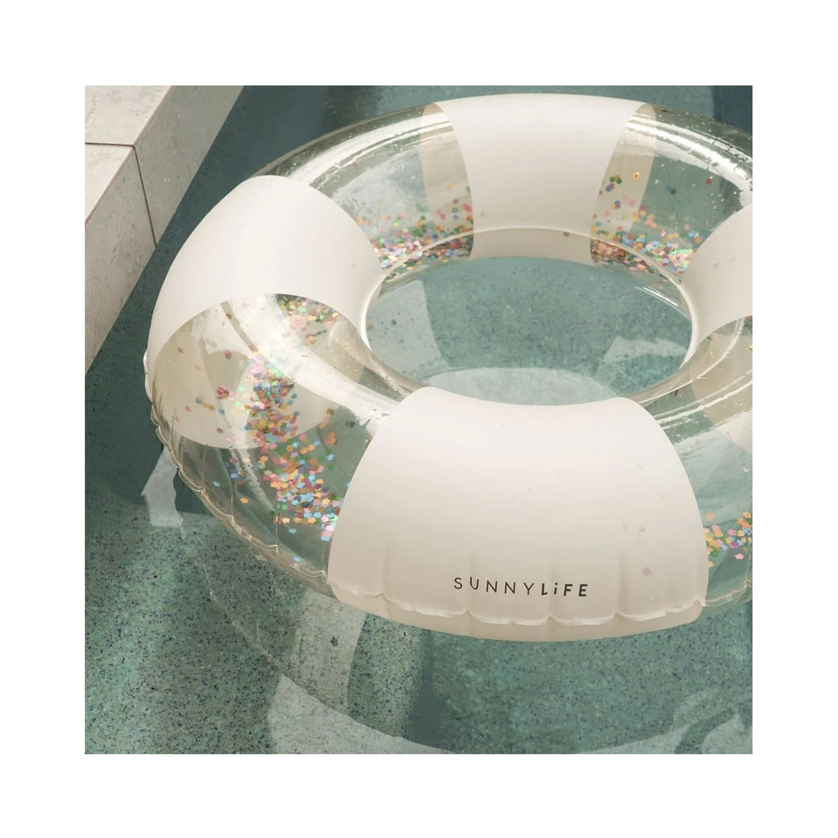 Pool Ring Mini Tube - Cotton Candy Stripe