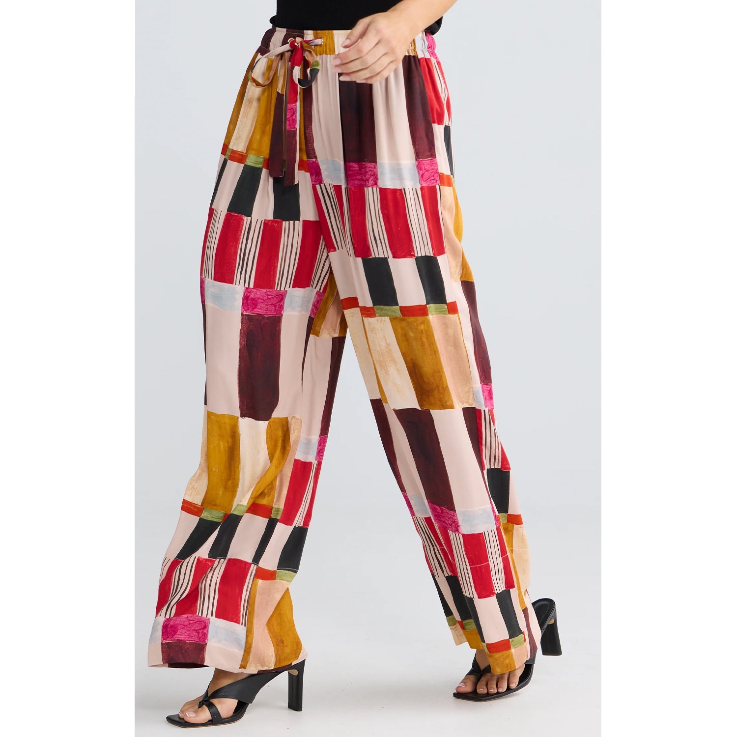 Pant Astrid - Painterly Geo