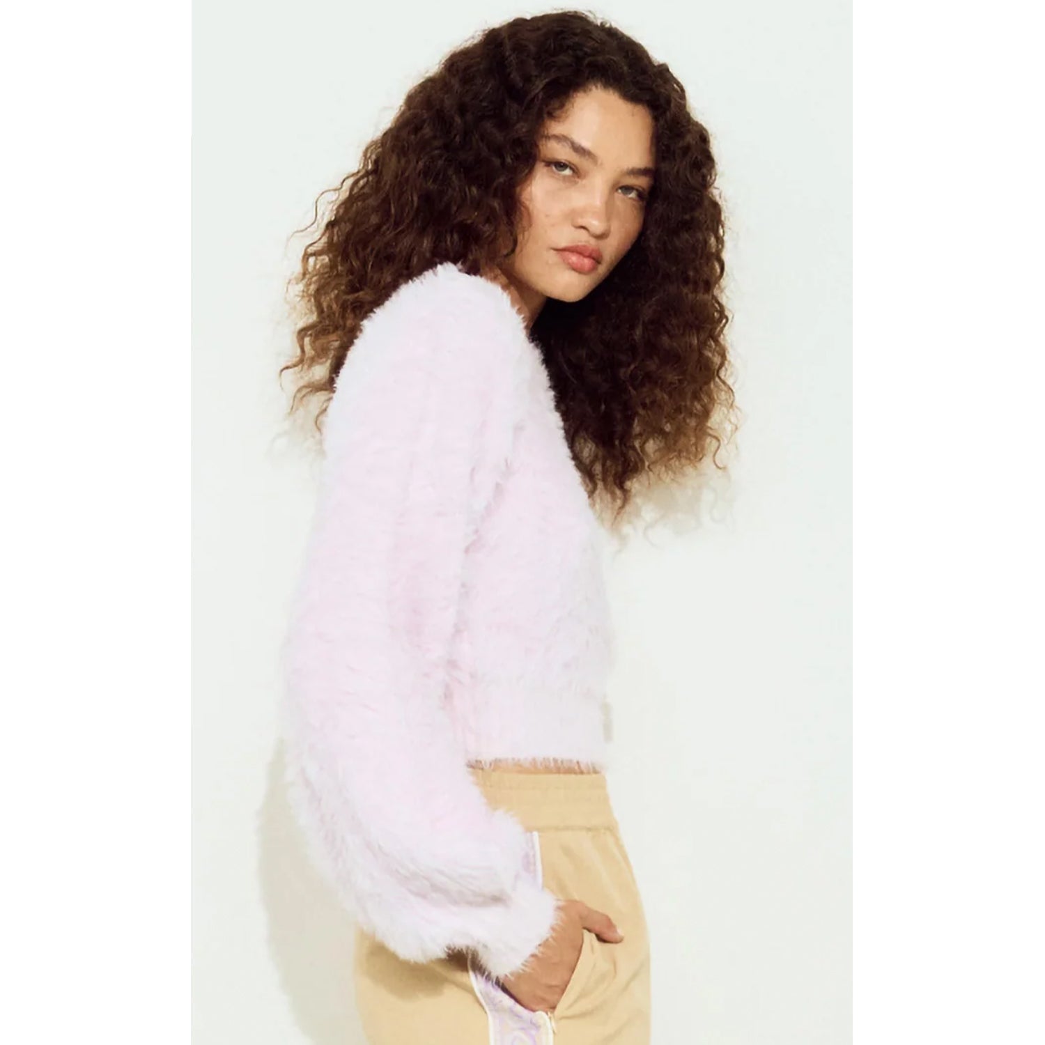 Knit Tahlia Fluffy - Lilac