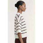 Knit Tee - Pillar Stripe