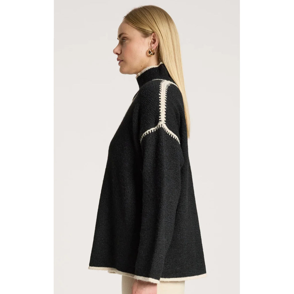 Jumper Orin Black/Dune