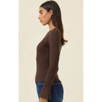 Top Darby Knit - Chocolate
