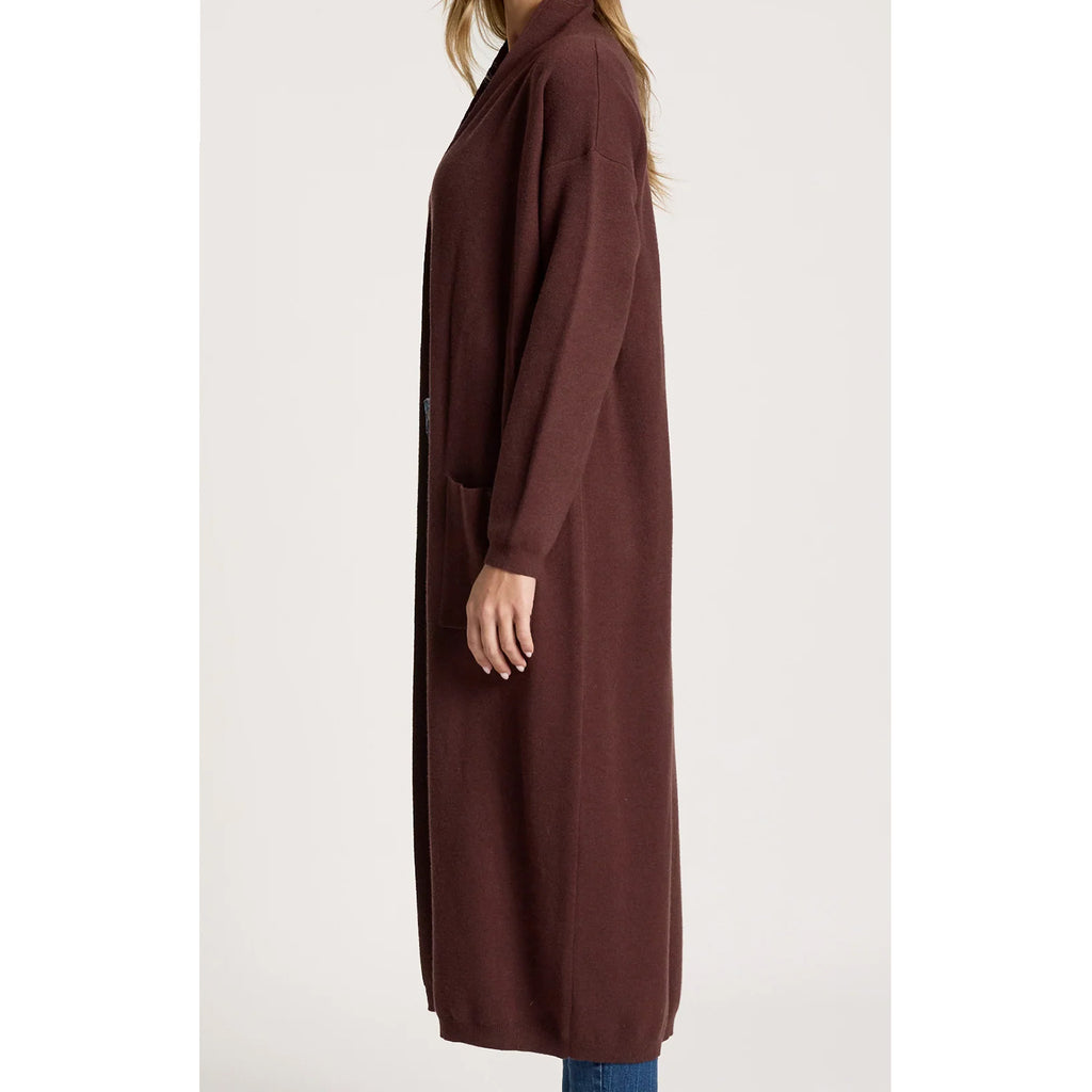 Zala Cardigan Mahogany