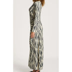 Dress - Aria Tie Maxi Dress Savanna