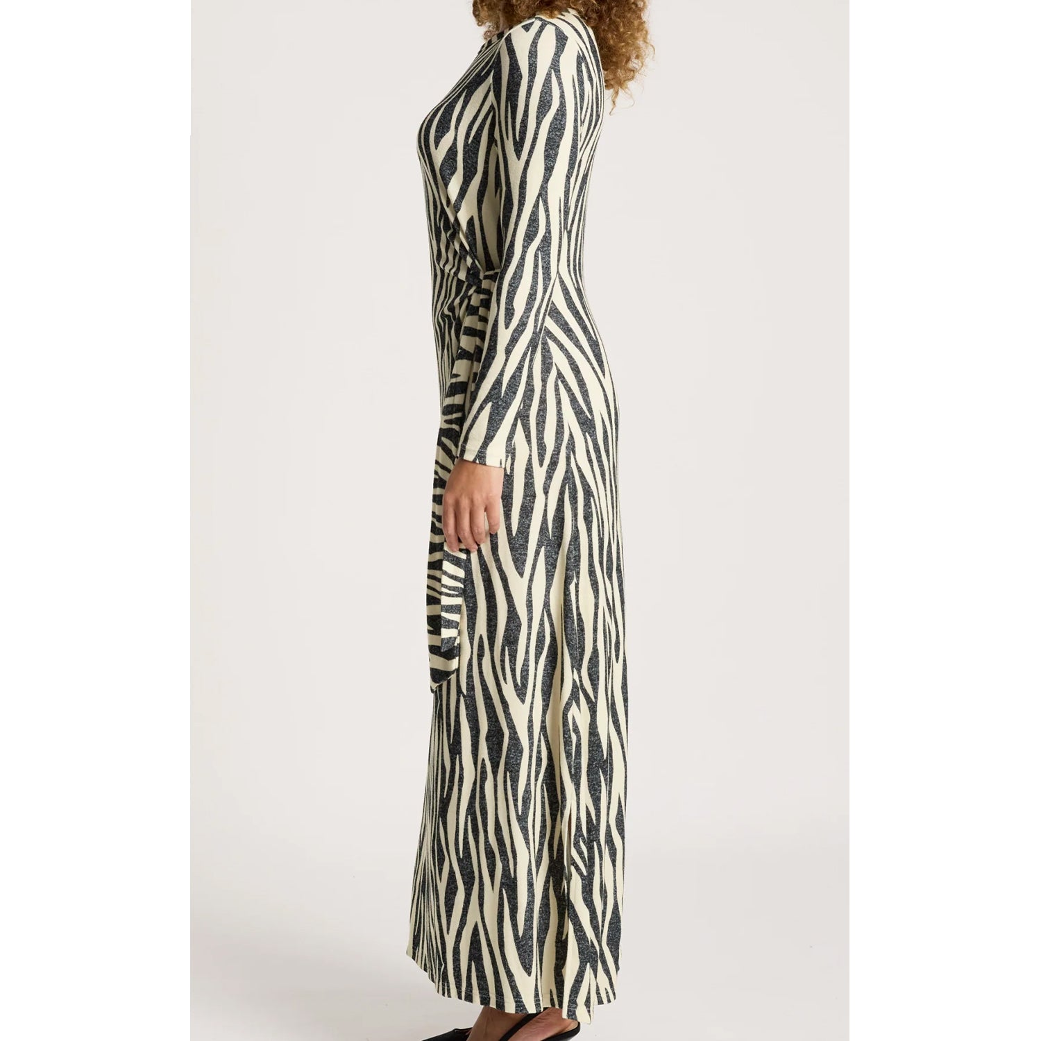 Dress - Aria Tie Maxi Dress Savanna
