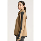 Jumper Liora Zip Mocha/Char