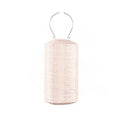 Lantern Solar Cylinder 18 - Soft Blush