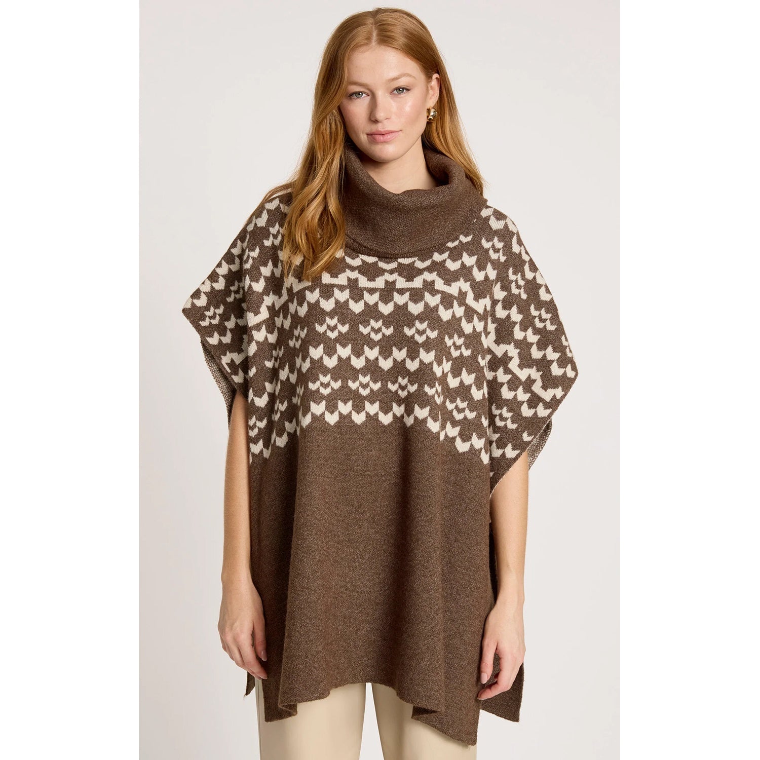 Poncho Maasai ONE SIZE - Cocoa/Dune