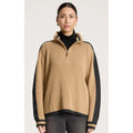 Jumper Liora Zip Mocha/Char