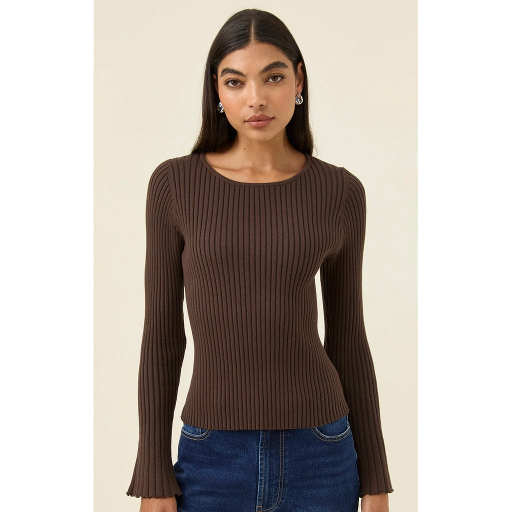 Top Darby Knit - Chocolate