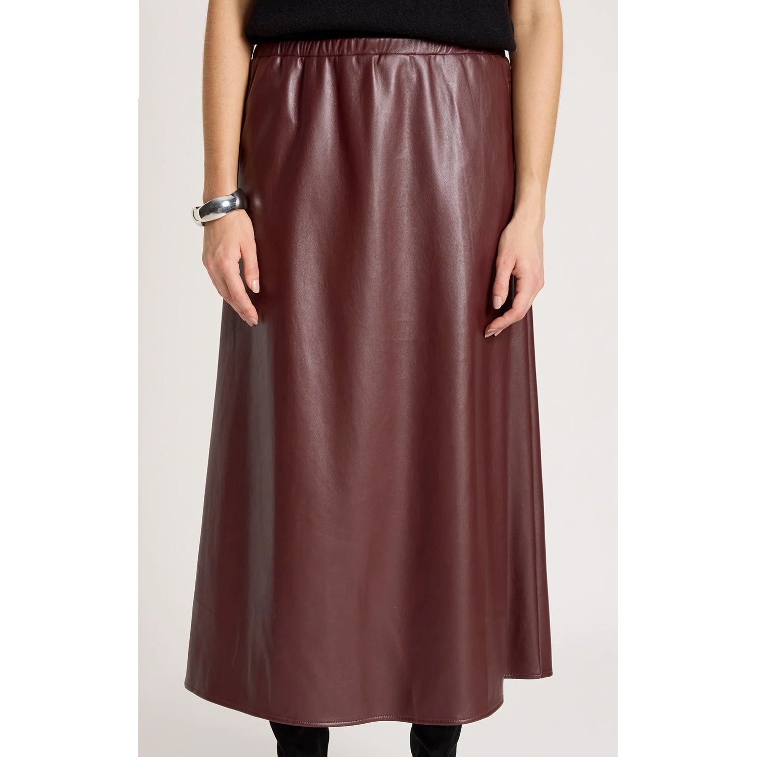 Skirt Amina Mahogany
