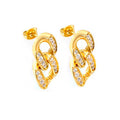 Earring Stud Gold - Jasmine