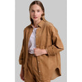 Top - Khaite Cord Shirt - Caramel