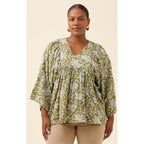 Top Wilma Blouse - Olive